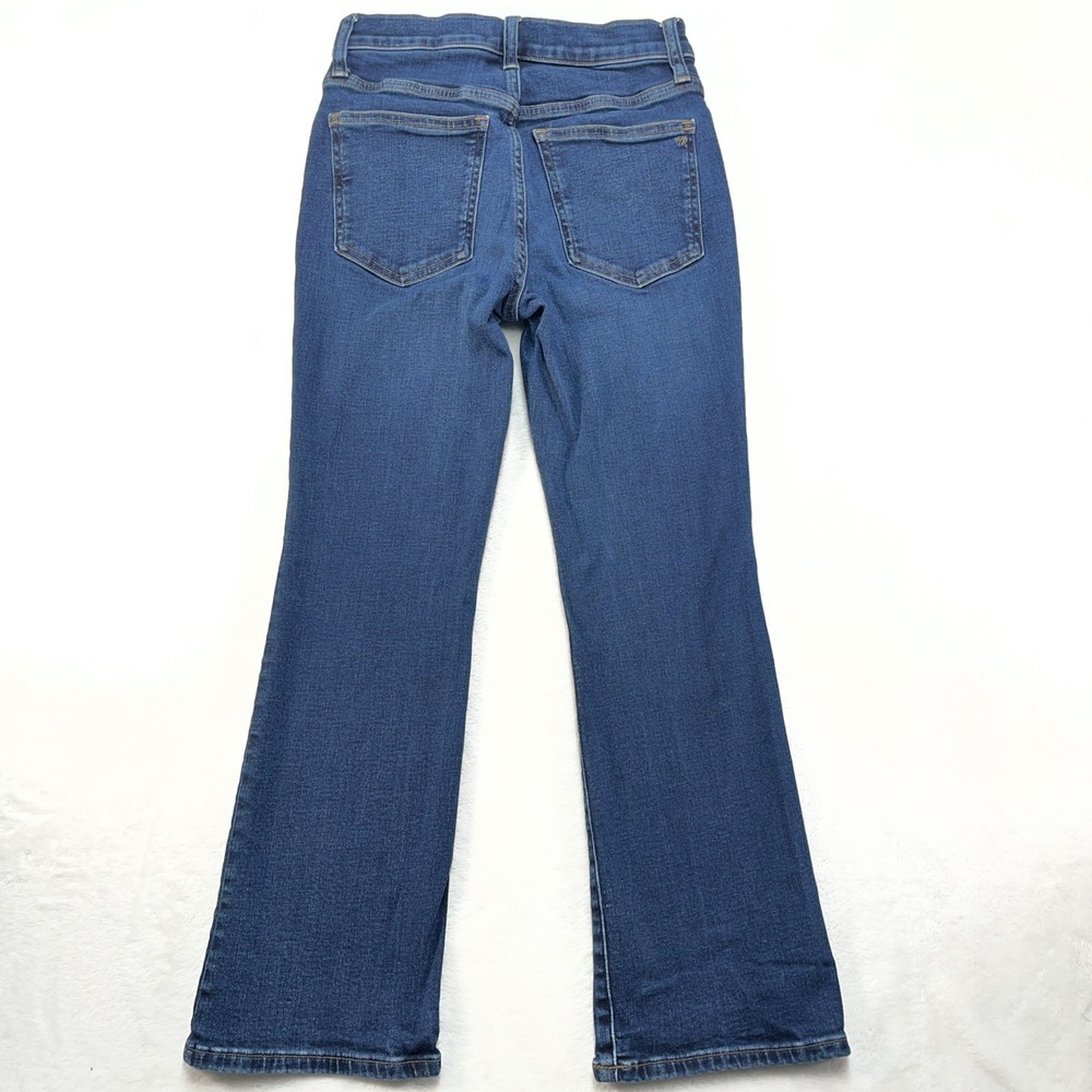 Madewell Mid-Rise Kick Out Jeans Womens Petite 25 Denim Casual - Picture 11 of 13